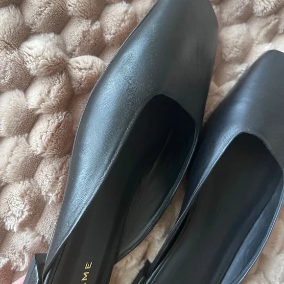 FRAME Black Leather Le Town Mules - Picture 3 of 13